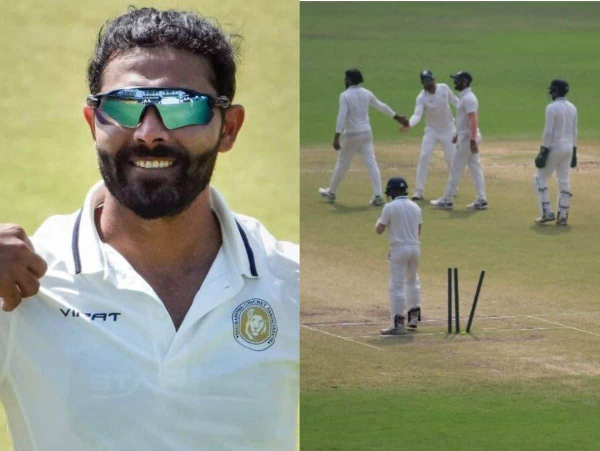 'GOAT is Back' Fans Hail Ravindra Jadeja After All-Rounder Picked Up Seven Wickets Against Tamil Nadu | Watch Viral Tweets